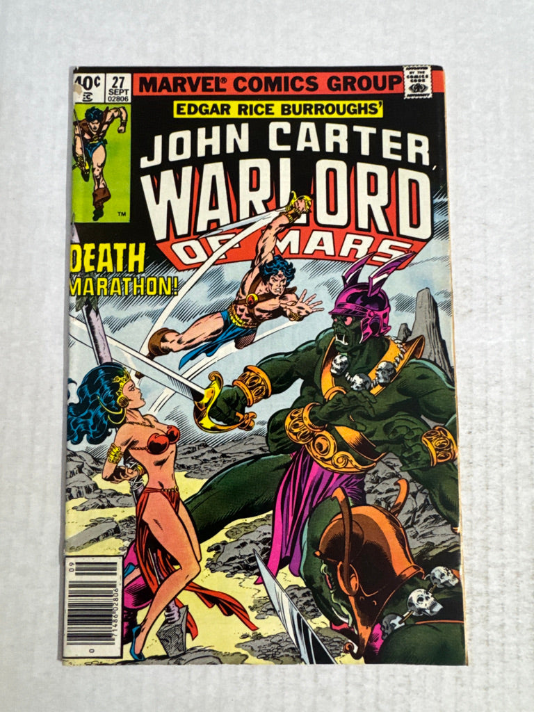 JOHN CARTER WARLORD OF MARS #27 VG