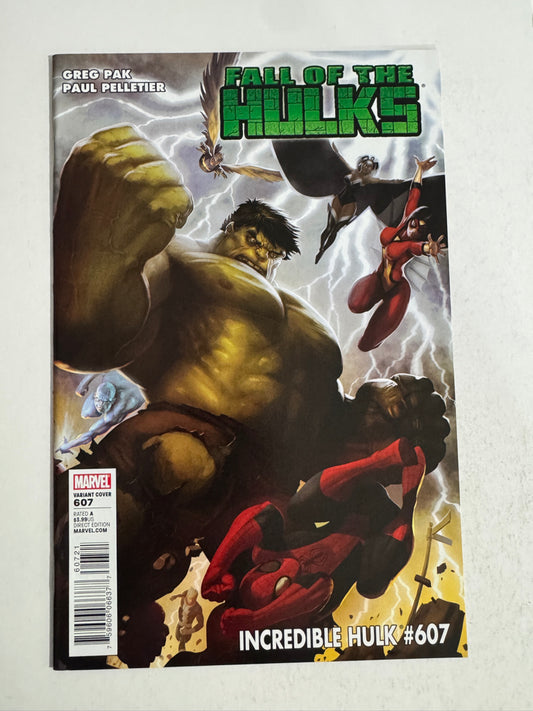 INCREDIBLE HULK #607 NM 1:25 Ed McGuinness Variant