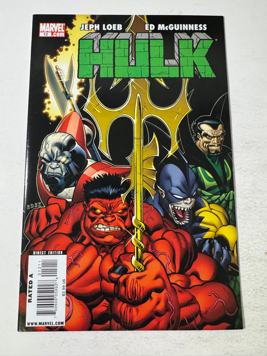 HULK #12 VF Ed McGuinness Cover