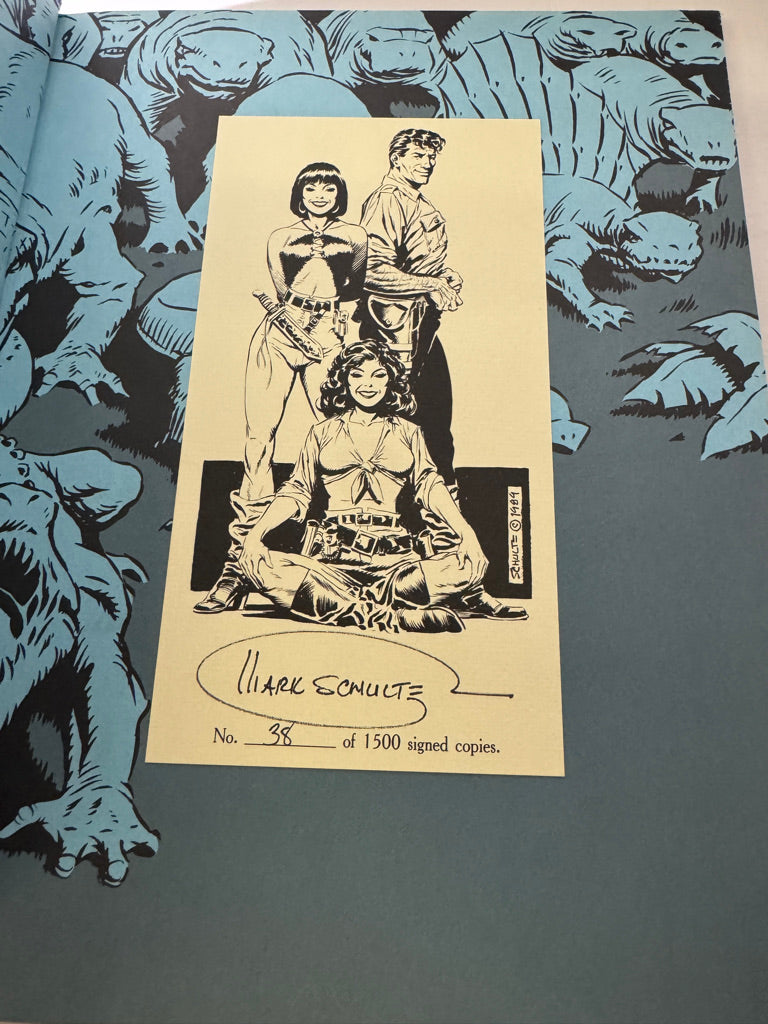 CADILLACS & DINOSAURS HC SIGNED by Mark Shultz LTD 1500