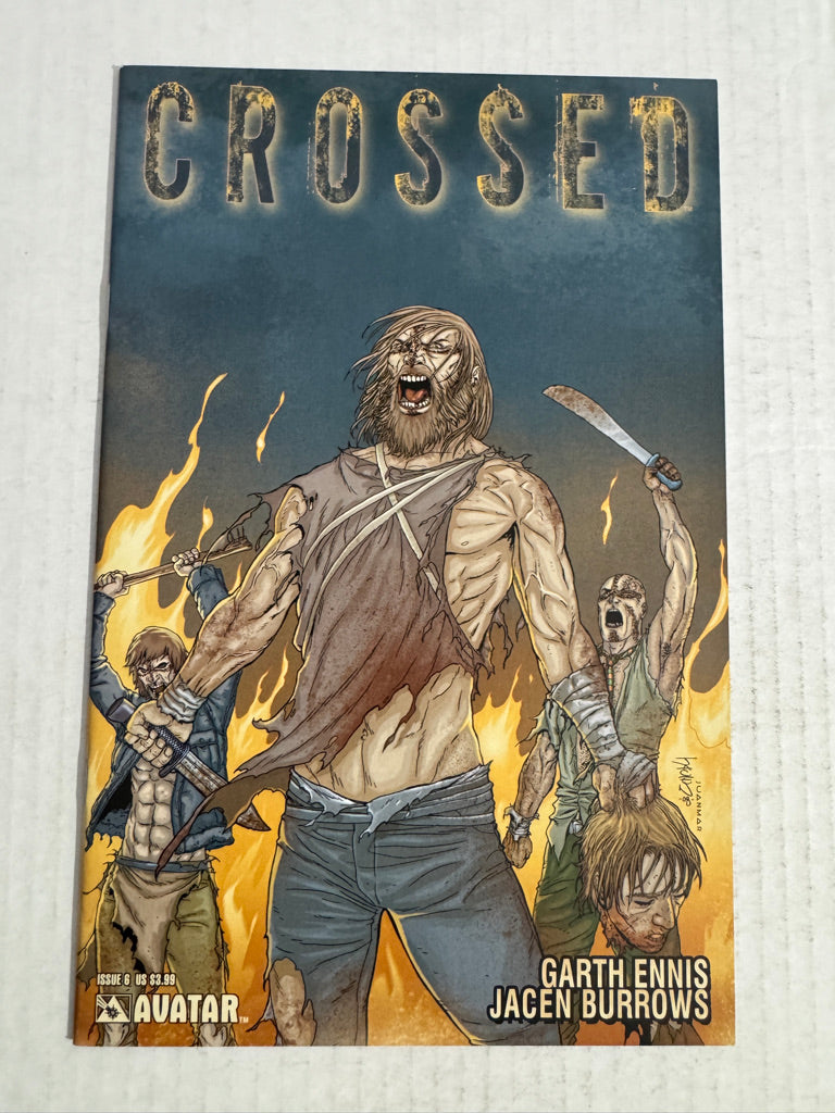 CROSSED #6 NM Jacen Burrows Cover