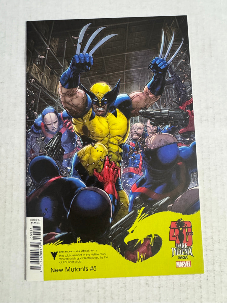 NEW MUTANTS #5 Vol 4 NMJuan Jose Ryp  Dark Phoenix Variant