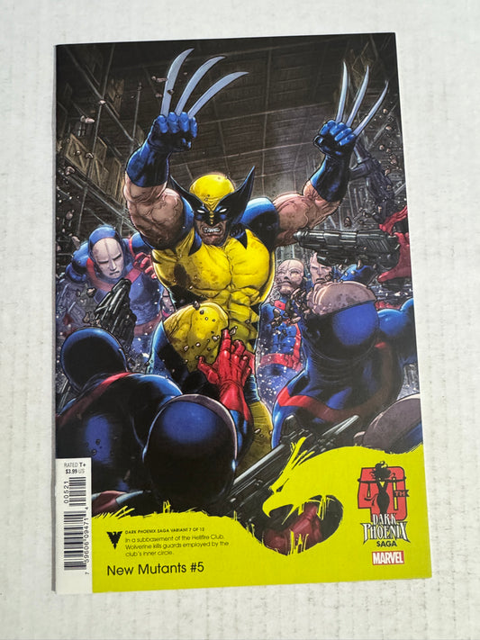 NEW MUTANTS #5 Vol 4 NMJuan Jose Ryp  Dark Phoenix Variant