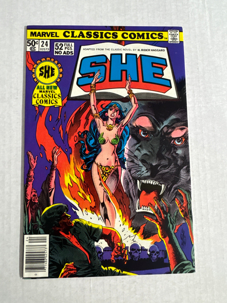 MARVEL CLASSICS COMICS She #24 NM