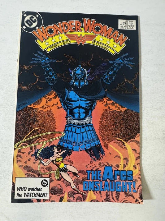 WONDER WOMAN #6 Vol 2 NM- George Perez Cover