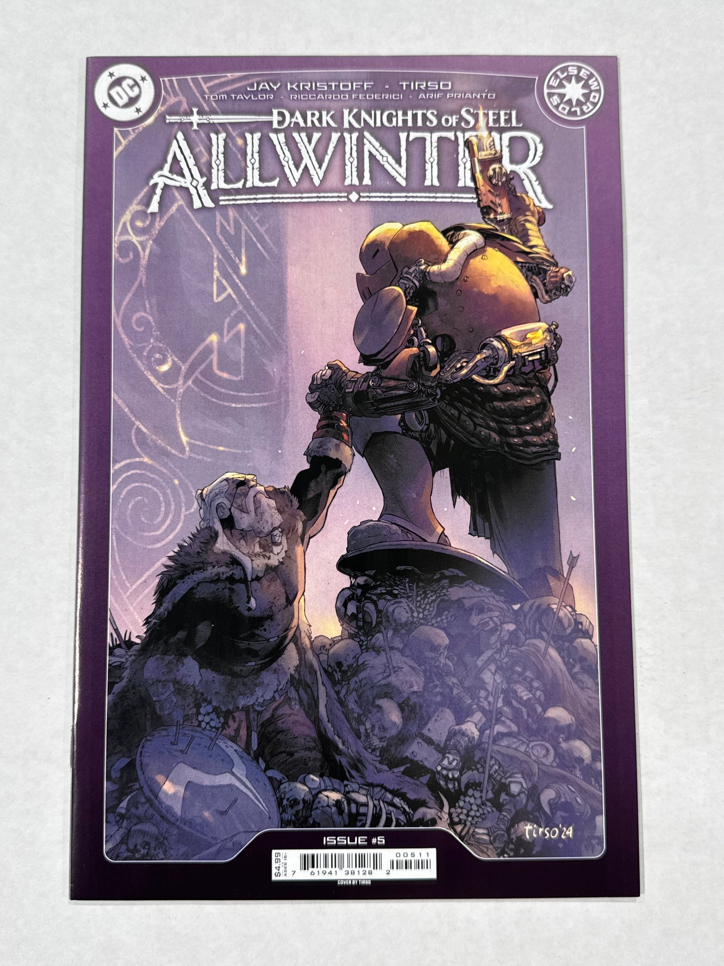 DARK KNIGHTS OF STEEL ALLWINTER #5 NM