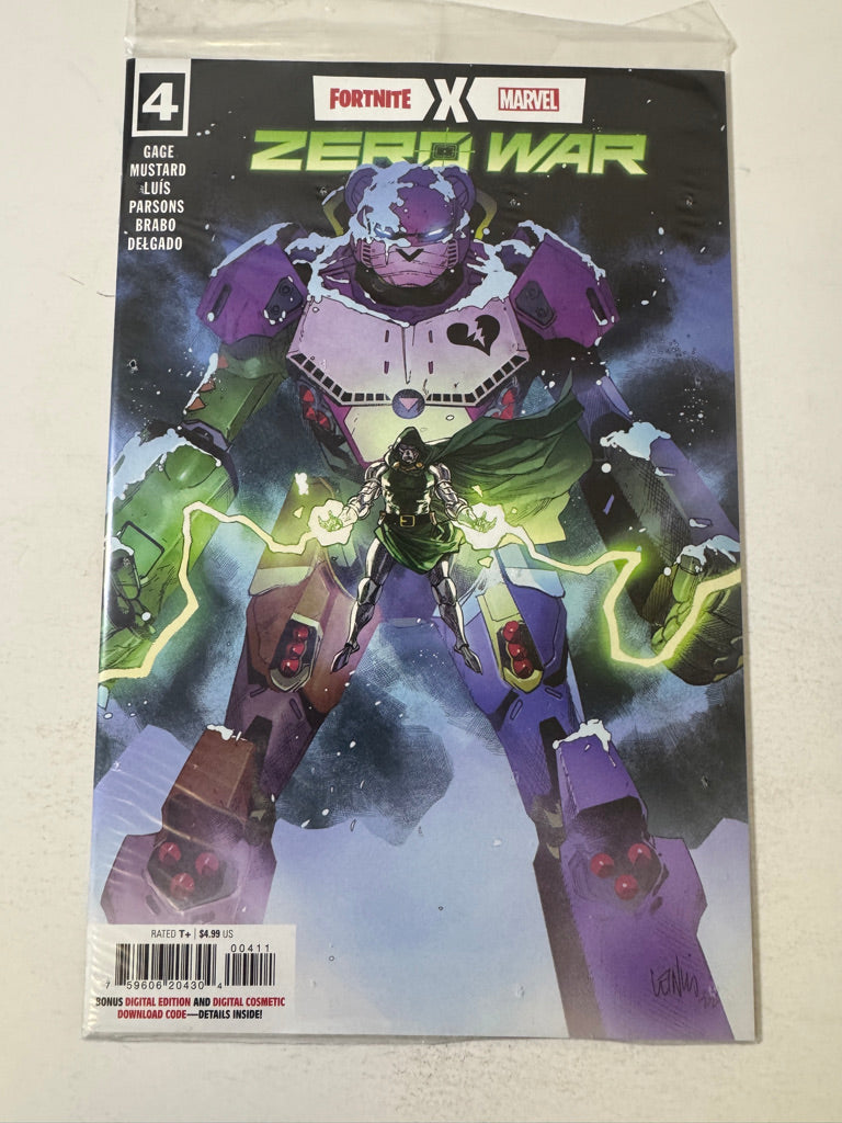 FORTNITE MARVEL ZERO WAR #4 NM Sealed