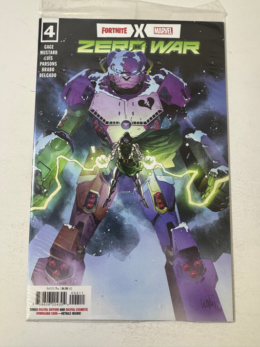 FORTNITE MARVEL ZERO WAR #4 NM Sealed