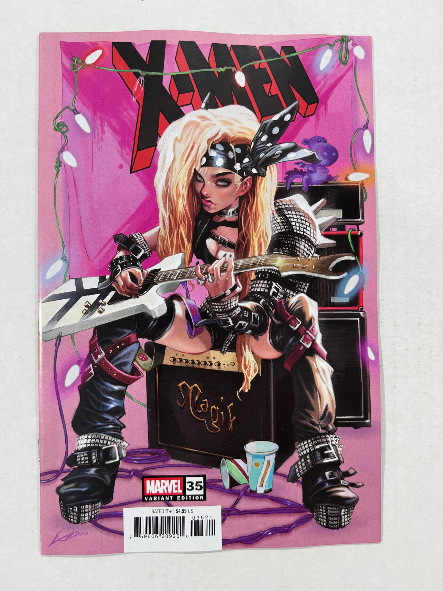 X-MEN #35 NM Alexander Lozano '80s Magik Variant