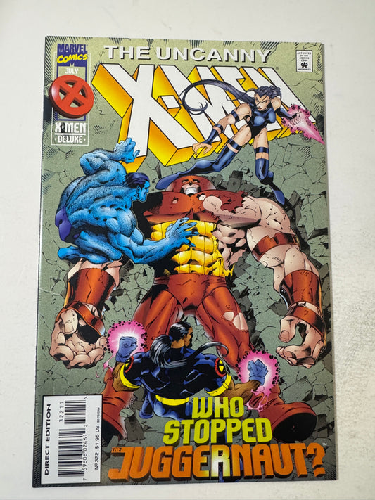 UNCANNY X-MEN #322 NM Joe Madureira Cover