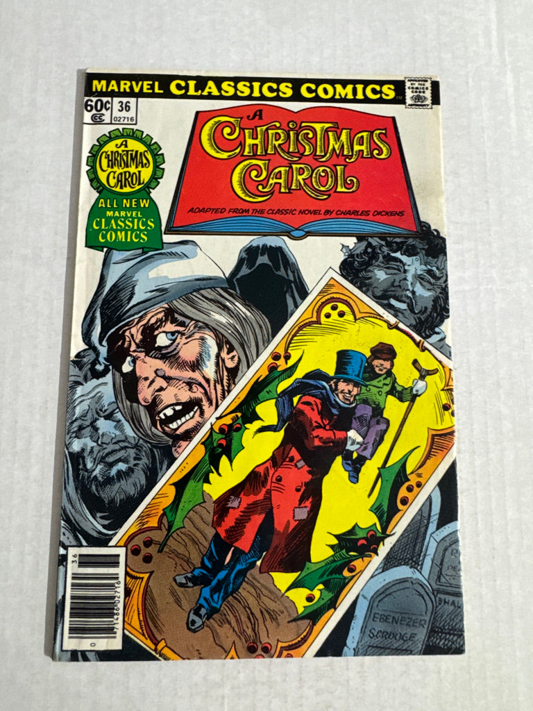 MARVEL CLASSICS COMICS A Christmas Carol #36 VG