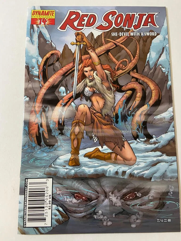 RED SONJA #14 VF+ Rubi B Variant (Dynamite)
