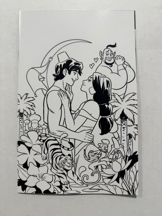 Disney ALADDIN #1 NM 1:15 B/W Bustos Virgin Variant