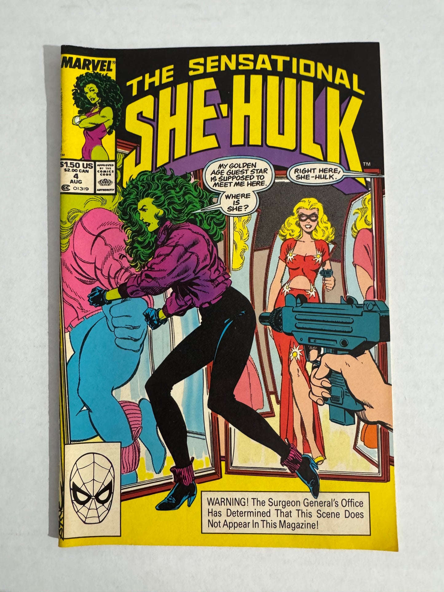 SENSATIONAL SHE-HULK #3 VF John Byrne Cover