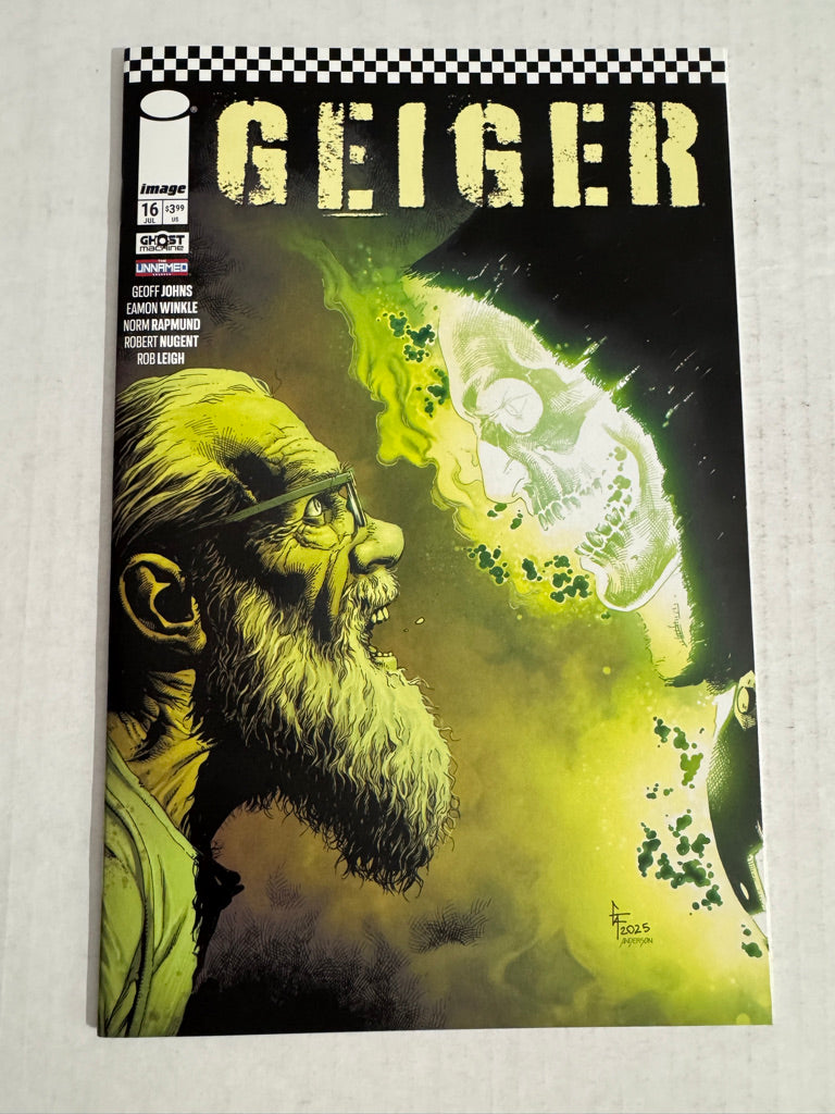GEIGER #16 Vol 2 NM Gary Frank Cover