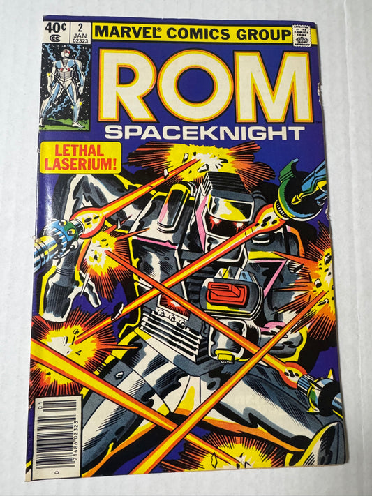 ROM #2 VG+ NEWSSTAND