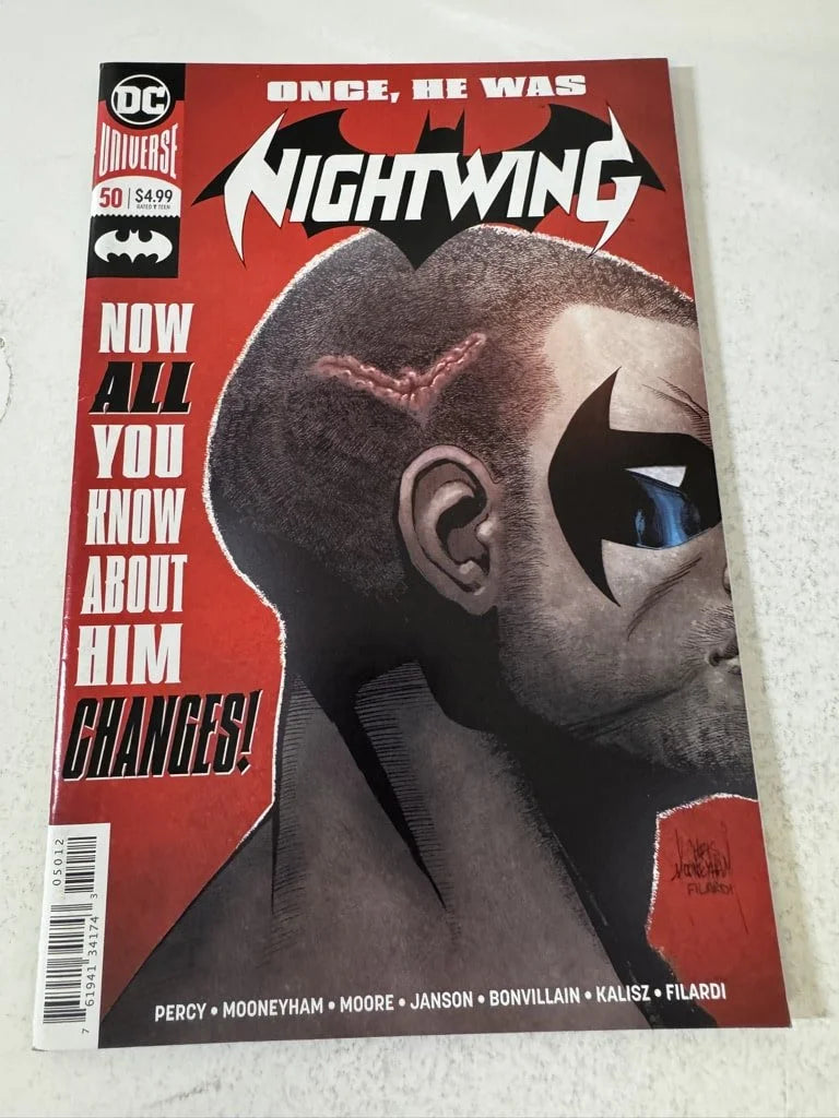 NIGHTWING #50 Vol 4 NM- 2nd Print Variant