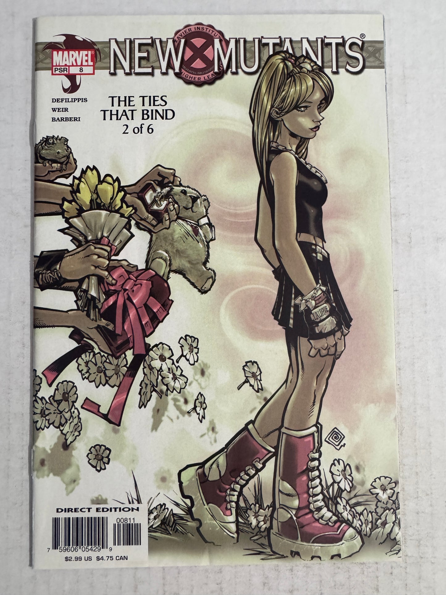 NEW MUTANTS #8 Vol 2 NM- Chris Bachalo Cover 1ST APPEARANCE