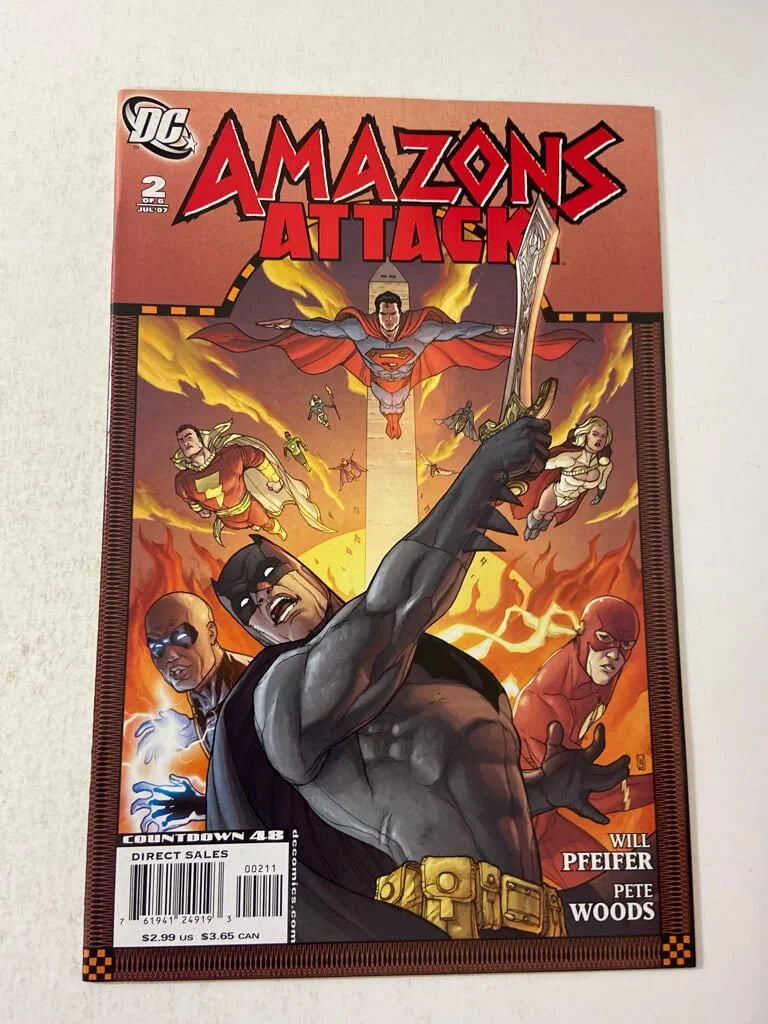 AMAZONS ATTACK #1-6 VF/NM SET
