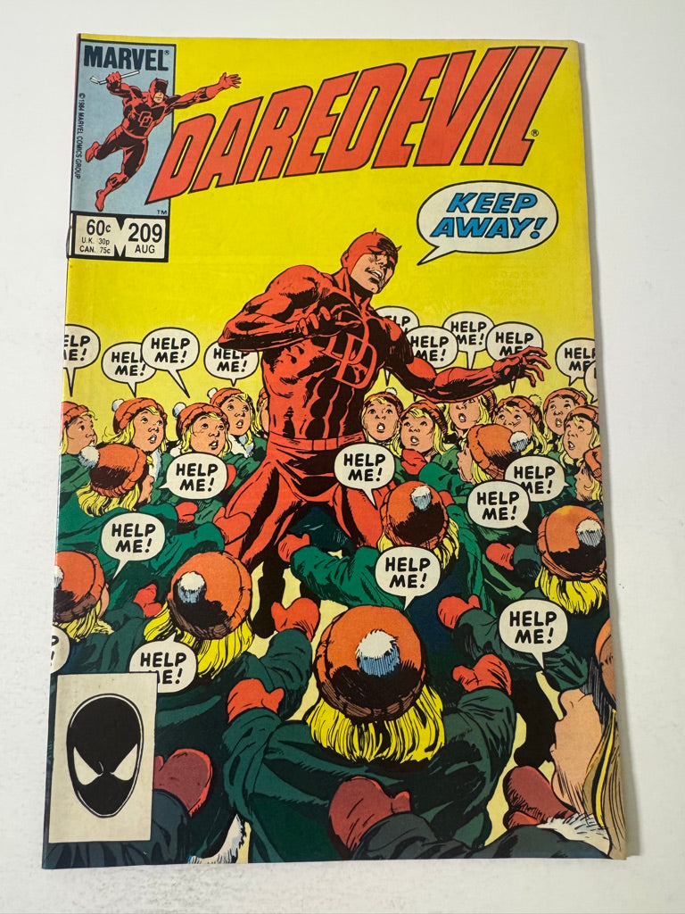 DAREDEVIl #209 VF/NM