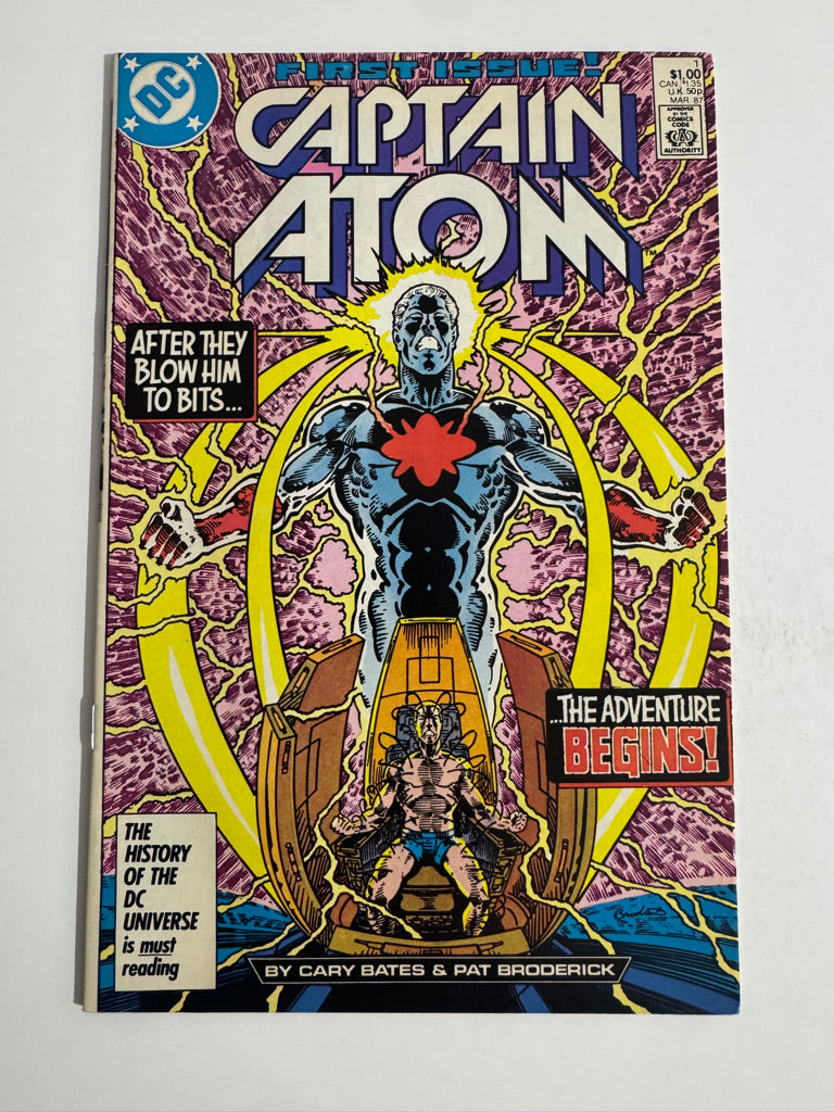 CAPTAIN ATOM #1 VF/NM 1ST APPEARANCE