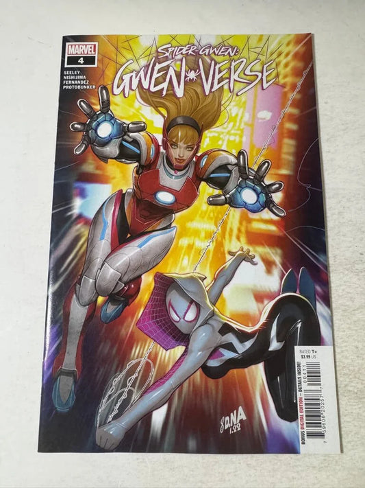 SPIDER-GWEN: GWEN-VERSE #4 NM David Nakayama Cover
