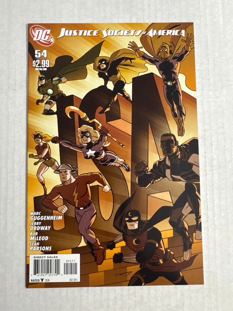 JUSTICE SOCIETY OF AMERICA #54 Vol 3 NM Darwyn Cooke Cover