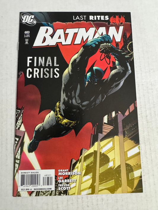 BATMAN #683 NM 1:25 Tony Daniel Variant
