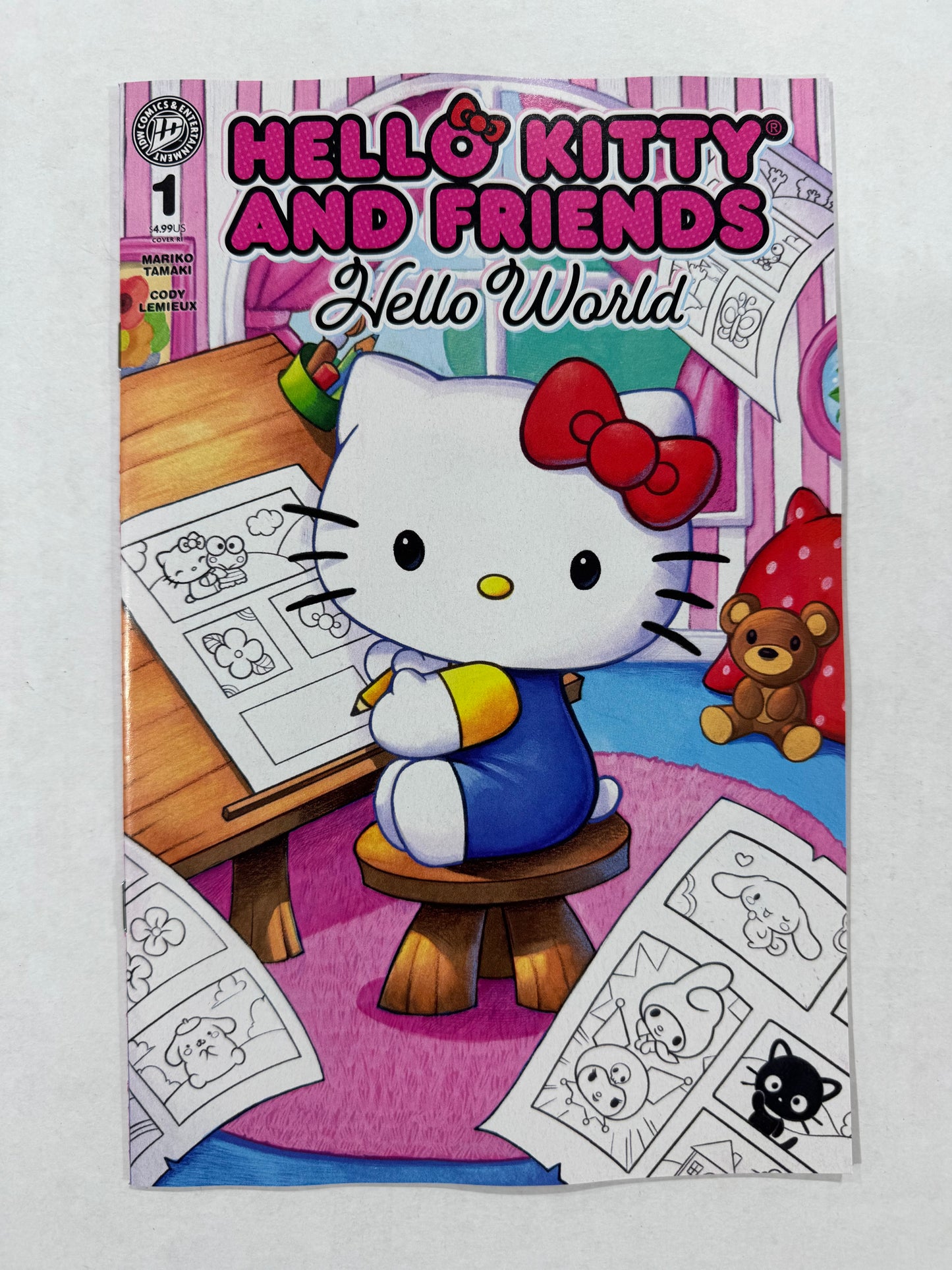 HELLO KITTY AND FRIENDS: HELLO WORLD! #1 NM 1:25 Chrissie Zullo Variant