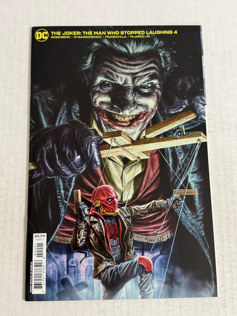 JOKER The Man Who Stopped Laughing #4 Lee Bermejo Variant