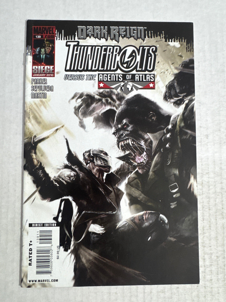 THUNDERBOLTS #139 NM Mattina Cover