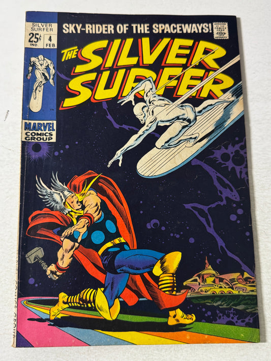 SILVER SURFER #4 VG/FN