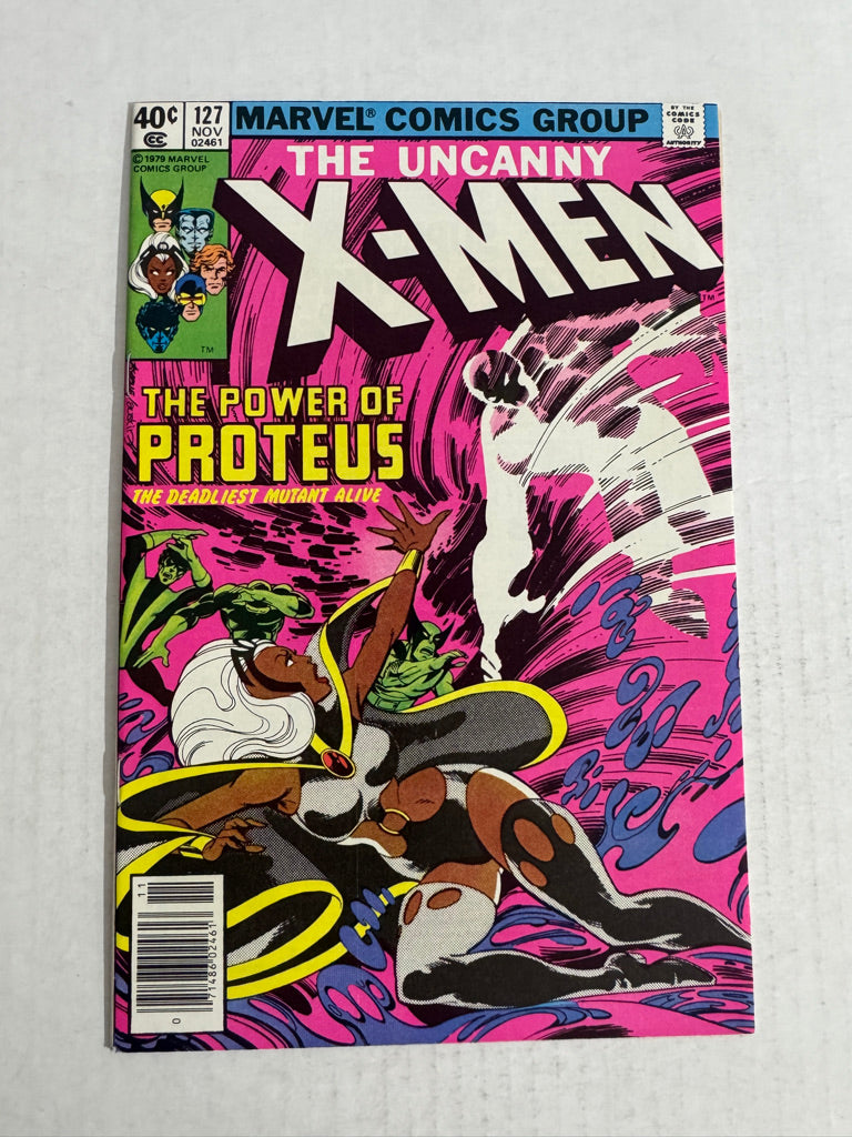 UNCANNY X-MEN #127 NM- John Byrne Cover NEWSSTAND