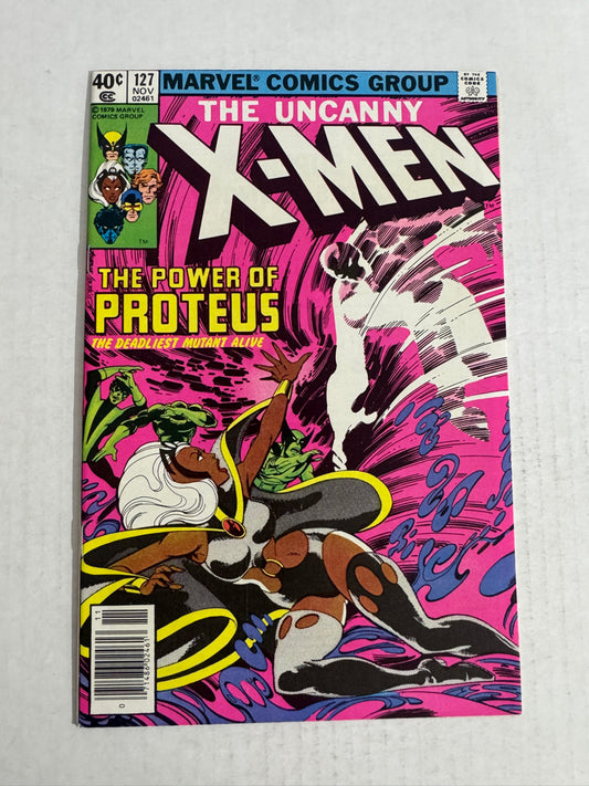UNCANNY X-MEN #127 NM- John Byrne Cover NEWSSTAND