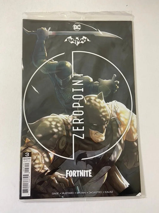 BATMAN FORTNITE ZEROPOINT #3 NM Sealed 2nd Print Variant