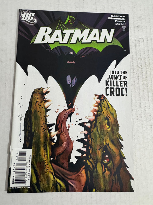 BATMAN #642 NM- Jock Cover