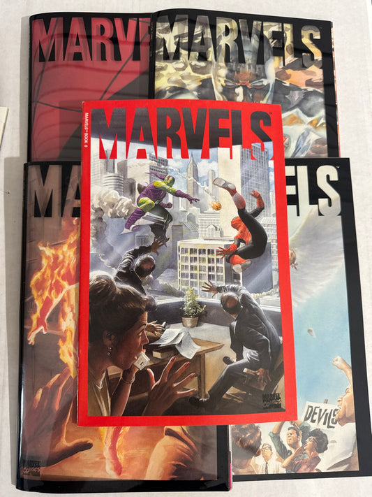 MARVELS #0-4 NM Alex Ross Covers SET