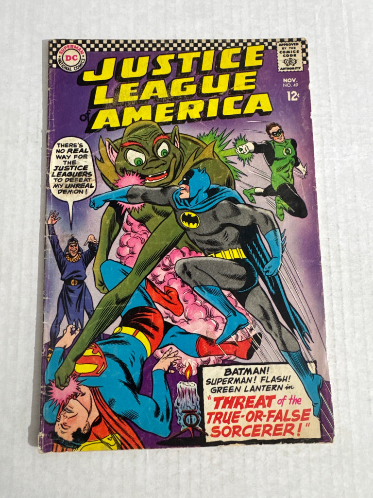 JUSTICE LEAGUE OF AMERICA #49 GD