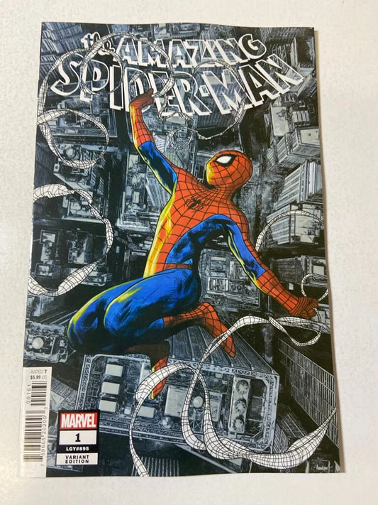 AMAZING SPIDER-MAN #1 Vol 6 NM 1:25 Travis Charest Variant