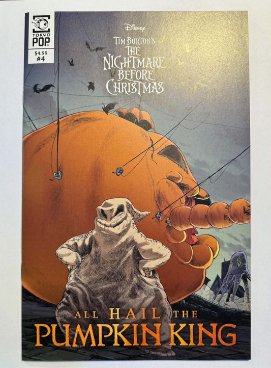 DISNEY TIM BURTON'S THE NIGHTMARE BEFORE CHRISTMAS: ALL HAIL THE PUMPKIN KING #4 NM