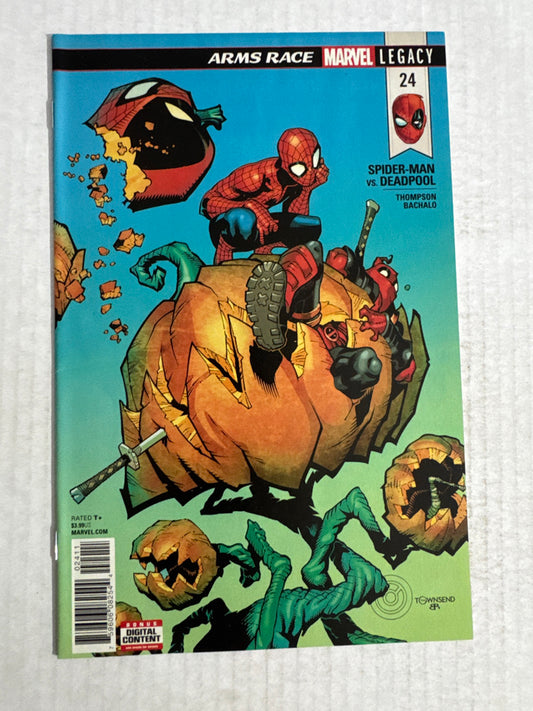 SPIDER-MAN/DEADPOOL #24 NM- Chris Bachalo Cover