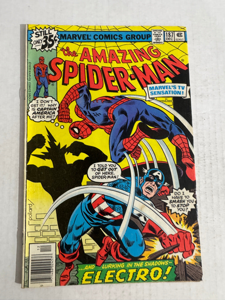 AMAZING SPIDER-MAN #187 VG