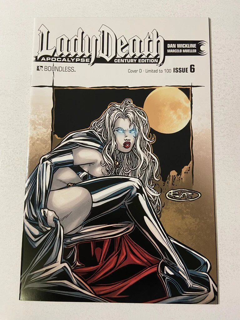 LADY DEATH Apocalypse #6 NM Century Edition D Variant LTD to 100