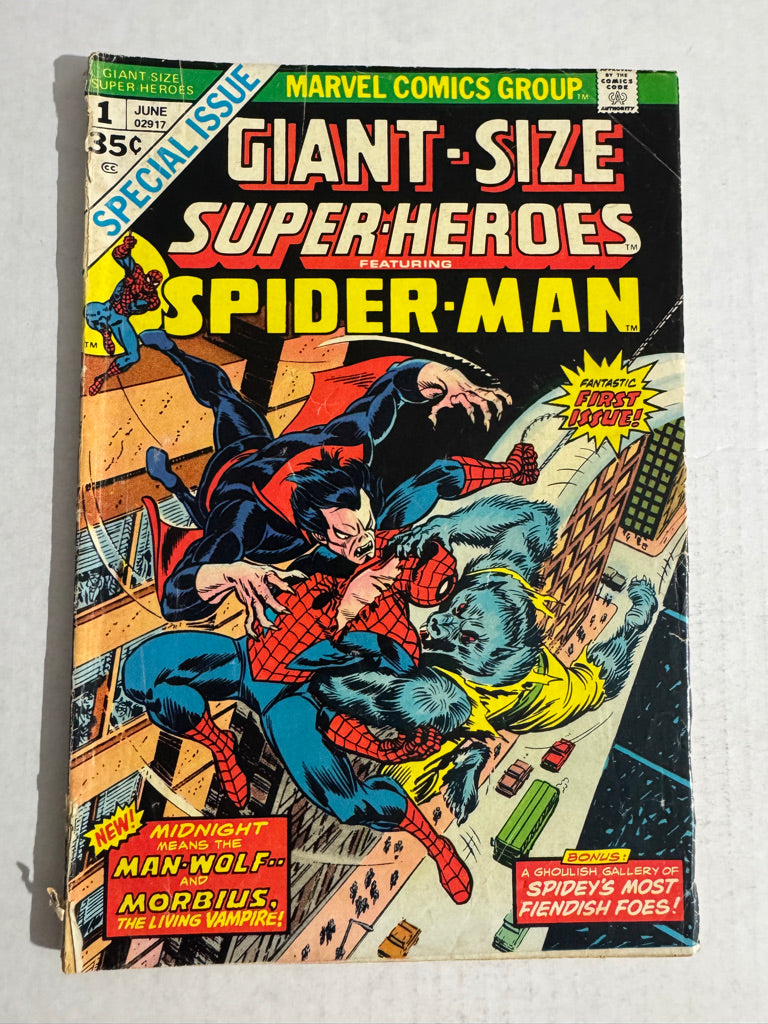 GIANT-SIZE SUPER-HEROES FEATURING SPIDER-MAN #1 GD
