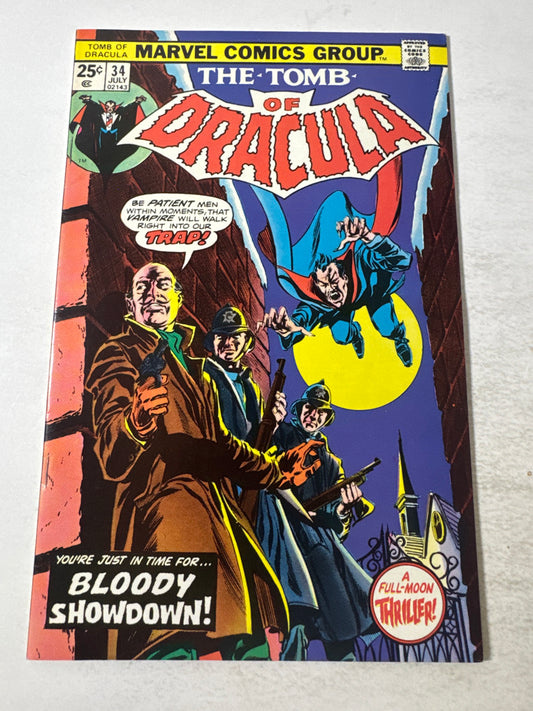 THE TOMB OF DRACULA #34 VF