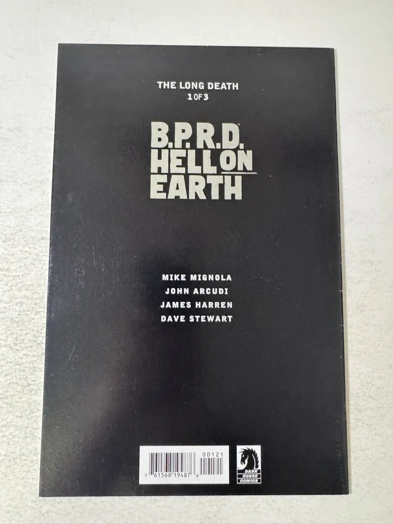 BPRD HELL ON EARTH The Long Death #1 VF/NM Mike Mignola Year of Monsters Variant