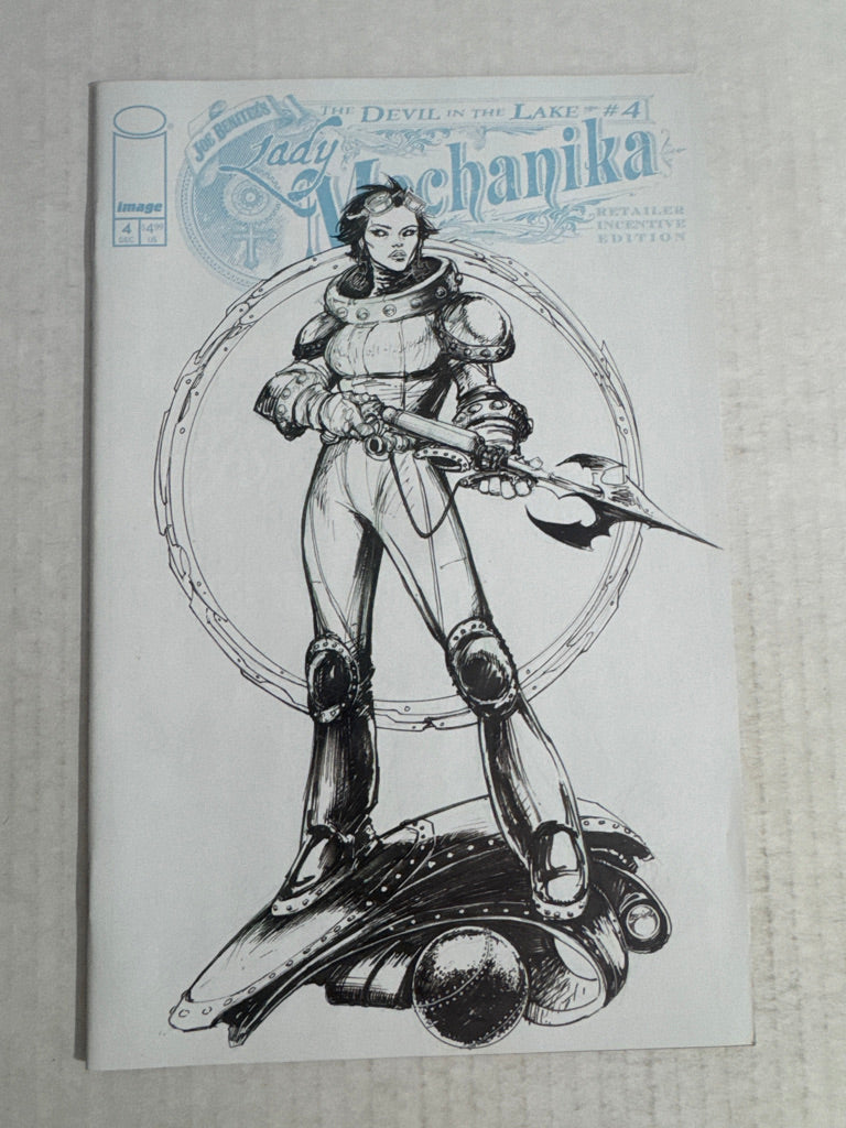 LADY MECHANIKA The Devil In The Lake #4 NM 1:10 Joe Benitez Variant