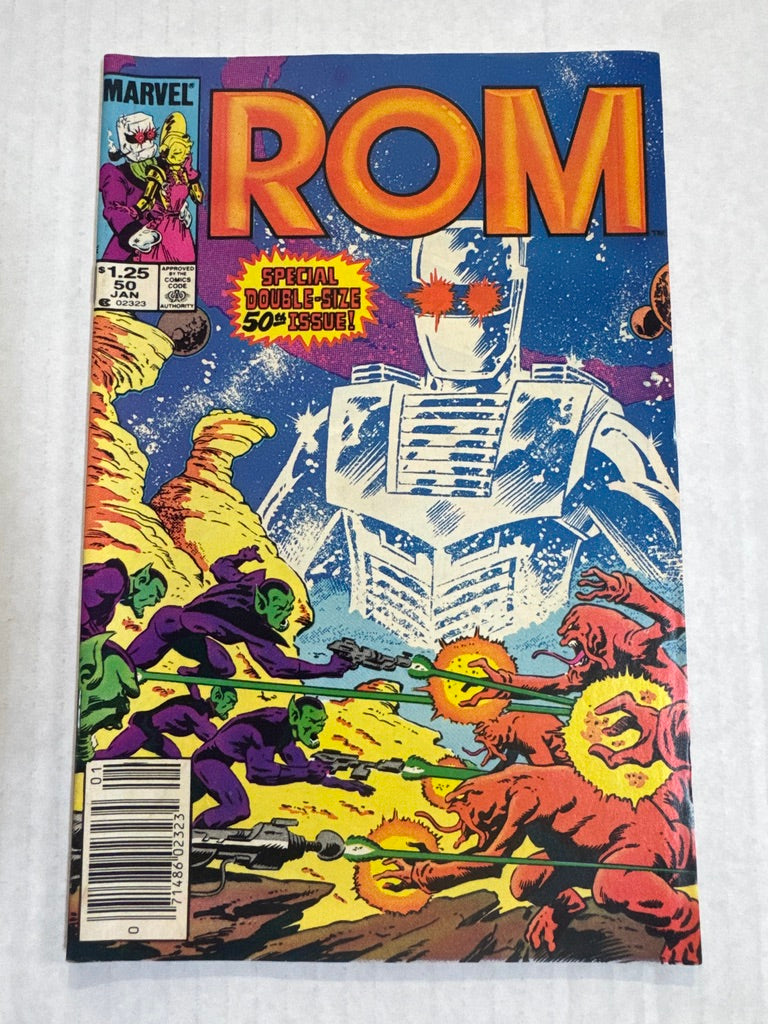 ROM #50 VF CANADIAN PRICE VARIANT Mike Zeck Cover