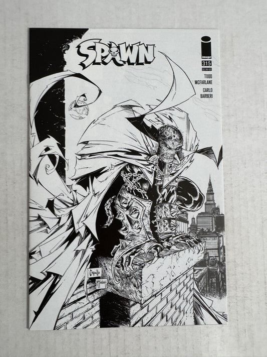 SPAWN #315 NM 1:5 Greg Capullo & Todd McFarlane Variant  1ST APPEARANCE