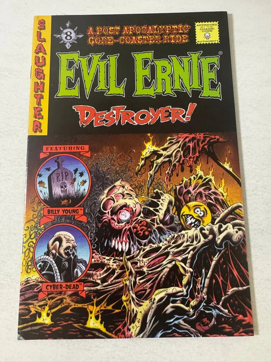 EVIL ERNIE Destoyer #8 NM- Kyle Hotz Cover